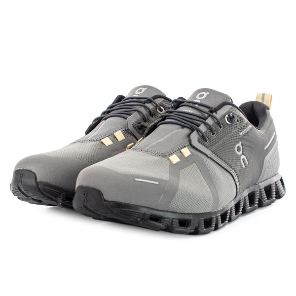 ON Running Cloud 5 Waterproof 59.97991 - dunkelgrau-schwarz-beige 