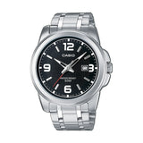 Casio Retro Analog Armband Uhr MTP-1314PD-1AVEF - silber-schwarz