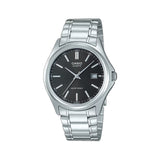 Casio Retro Analog Armband Uhr MTP-1183PA-1AEG - silber-schwarz