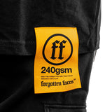 Forgotten Faces Falcon Oversized T-Shirt FOF0065 black-