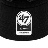 47 Brand Atlanta Braves MLB MVP Wool Snapback Cap B-MVPSP01WBP-BKA-