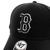 47 Brand Boston Red Sox MLB MVP Wool Snapback Cap B-MVPSP02WBP-BKA-