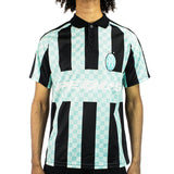 Pequs Football Logo Shirt Trikot 60350066 - türkis-schwarz