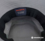 NYC Flexfit Cotton Twill Bucket Hat Hut 5003grey-