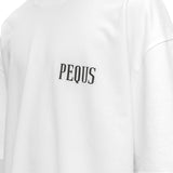 Pequs Chest Logo T-Shirt 60619331 - weiss