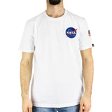 Alpha Industries Inc Space Shuttle T-Shirt- 176507-09 - weiss