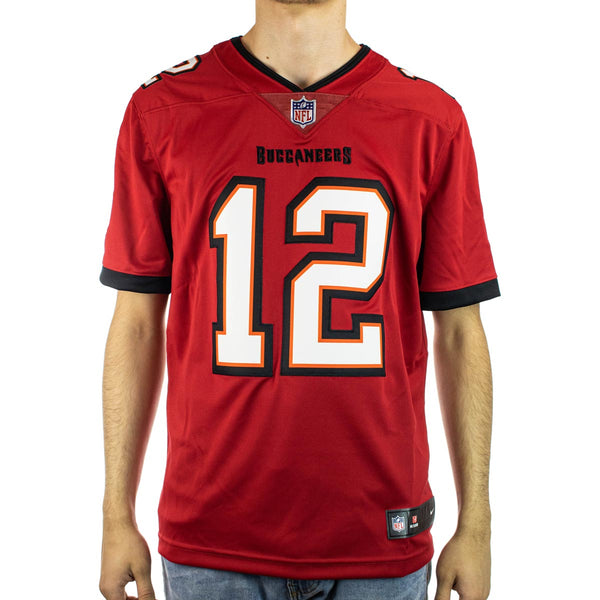 Nike Men's Tom Brady # 12 Tampa Bay Buccaneers NFL Game Jersey Gym