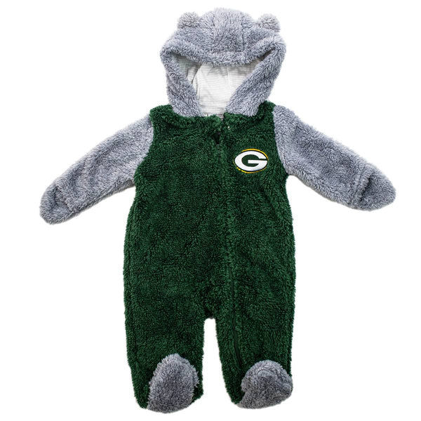 Packers Newborn Game Nap Fleece Bunting