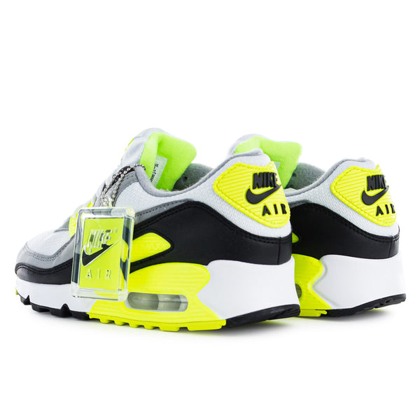 Cañón rasguño cocaína Nike Air Max 90 CD0881-103 - weiss-schwarz-grau-neon gelb – Brooklyn  Footwear x Fashion