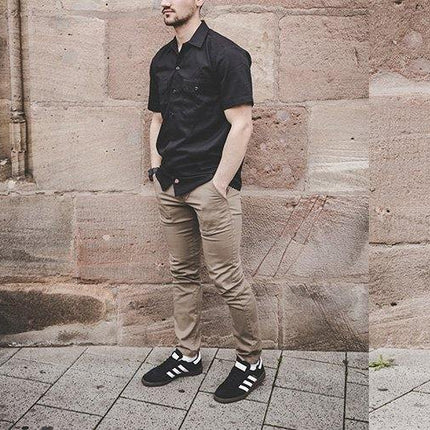 Stoffhosen - Brooklyn Footwear x Fashion