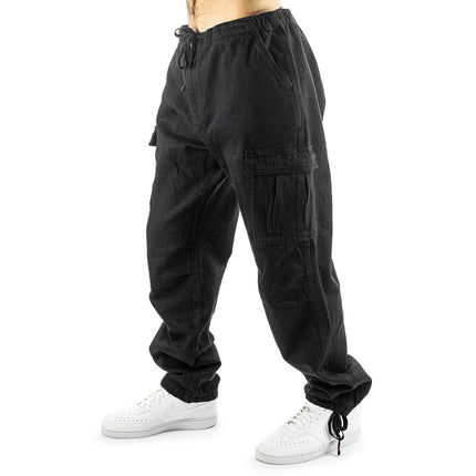 2Y Studios Lunas 2-Pocket Cargo Pants Hose P-C-10002-BLK-