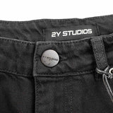 2Y Studios Neo Ankle Zip Cargo Pants Hose P-C-10005-BLK-