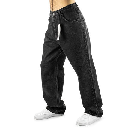 2Y Studios Adrik Basic Baggy Jeans - Washed Black J-B-10001-WBLK-
