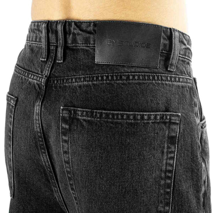 2Y Studios Adrik Basic Baggy Jeans - Washed Black J-B-10001-WBLK-