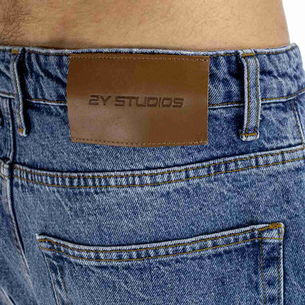 2Y Studios Adrik Basic Baggy Jeans J-B-10001-BLUE-