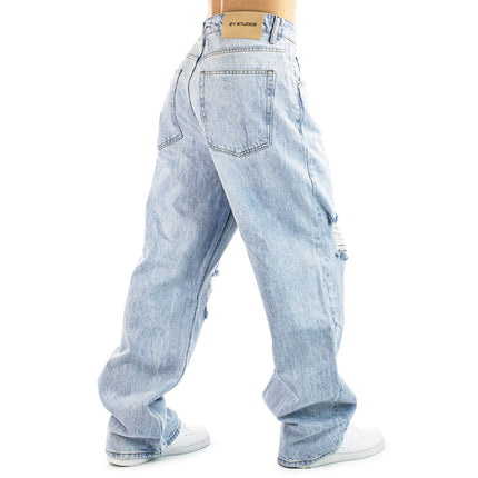 2Y Studios Anduin Ripped Baggy Jeans J-B-10002-LBLUE-