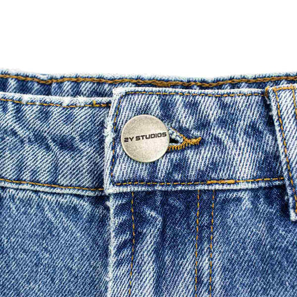 2Y Studios Firio Destroyed Straight Jeans J-S-10003-BLUE-