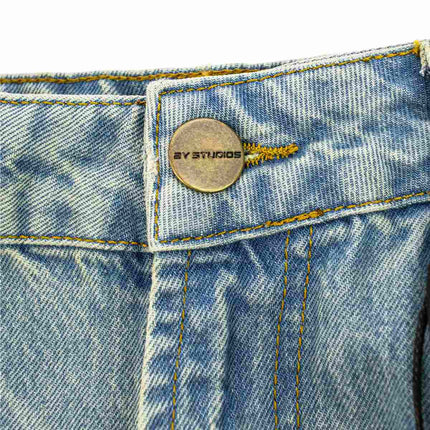 2Y Studios Aidan Cargo Baggy Jeans J-B-10006-SANDBLUE-