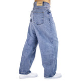 2Y Studios Eren Basic Wide Baggy Jeans J-WB-10001-LBLUE - hellblau