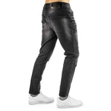 2Y Studios 2Y Premium Carlos Destroyed Slim Fit Jeans 2Y-B9056-ANTH - anthrazit