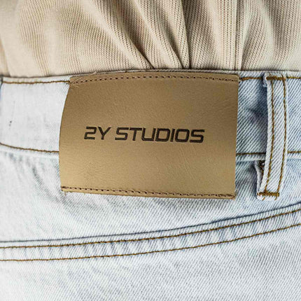 2Y Studios Milu Flared Basic Jeans - Ice Blue J-F-10001-ICE-