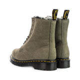 Dr. Martens 1460 Serena Nickel Grey Boot Winter Stiefel 30953059-
