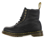 Dr. Martens 1460 Black Grizzly Boots Winter Stiefel 31873001-