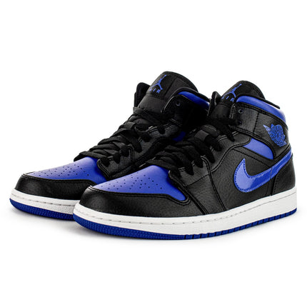 Jordan Air Jordan 1 Mid 554724-068 - schwarz-blau