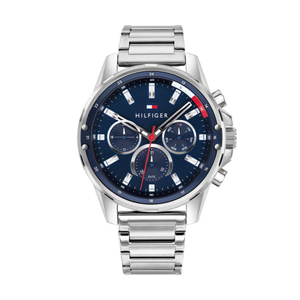 Tommy Hilfiger Mason Sport Multifunktion mit Datumfunktion Armband Uhr 1791788-