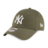 New Era New York Yankees MLB League Essential 940 Cap 80636010 - dunkelgrün-weiss