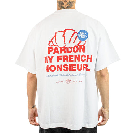 Another Cotton Lab Pardon Monsieur Oversized T-Shirt ACL-252-TS-155-000-