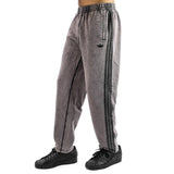 Adidas Premium Essential Wide Jogging Hose JD0217 - grau gewaschen-schwarz