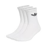 Adidas Trefoil Crew Cushion Socken 3 Paar IJ5616 - weiss-schwarz