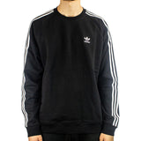 Adidas 3-Stripes Crewneck Sweatshirt IM2087 - schwarz-weiss