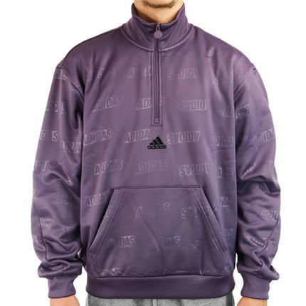 Adidas Embossed Quarter-Zip Trainings Jacke IJ6441-
