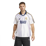 Adidas Real Madrid Home 1999 Jersey Trikot JJ3801 - weiss-dunkelblau-gelb