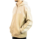 Adidas Adicolor 3-Streifen Teddy Fleece Zip-Hoodie IZ2487-