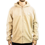 Adidas Adicolor 3-Streifen Teddy Fleece Zip-Hoodie IZ2487-