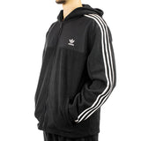 Adidas Adicolor 3-Stripes Teddy Fleece Zip Hoodie IZ4802-