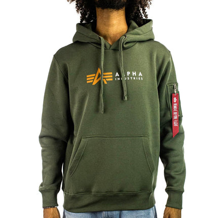 Alpha Industries Inc Alpha Label Hoodie 118331-142-
