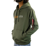 Alpha Industries Inc Alpha Label Hoodie 118331-142-