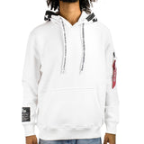 Alpha Industries Inc Alpha Hoodie 126803-92 - weiss-schwarz