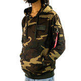 Alpha Industries Inc Back Print Camouflage Hoodie 178318C-408-