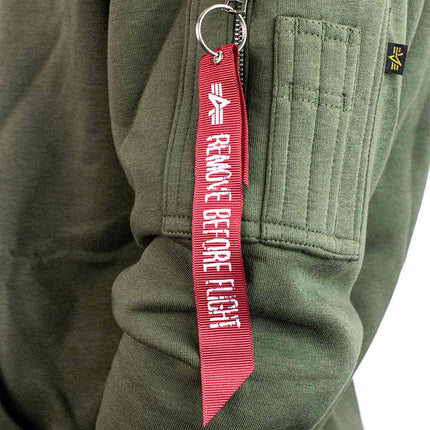 Alpha Industries Inc Back Print Hoodie 178318-142-