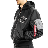 Alpha Industries Inc MA-1 VF Hood Dark Side Winter Jacke 108108-285-