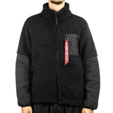 Alpha Industries Inc Sherpa Zip Winter Jacke 148118-03 - schwarz