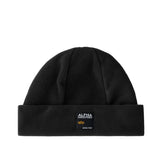 Alpha Industries Inc Label Fleece Beanie Winter Mütze 118937-03 - schwarz