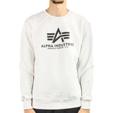 Alpha Industries Inc Basic Sweatshirt 178302-09 - weiss