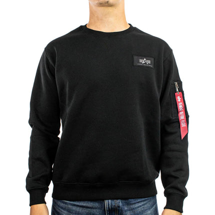 Alpha Industries Inc Back Print Crewneck Sweatshirt 128305-03-