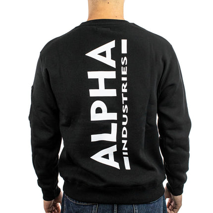 Alpha Industries Inc Back Print Crewneck Sweatshirt 128305-03-